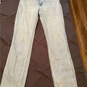 Abercrombie & Fitch Light Blue Straight Leg Jeans